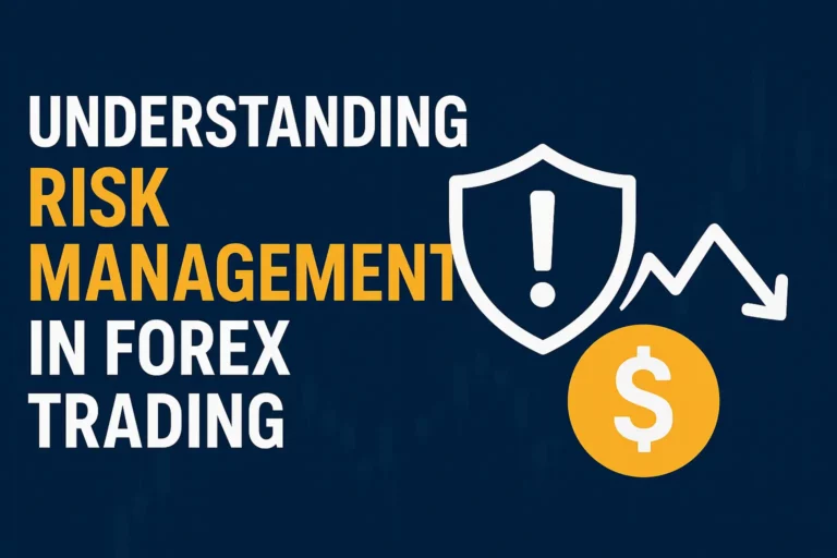 Understanding risk management in forex trading, showing a trader analyzing charts and position sizes to control losses and protect trading capital.