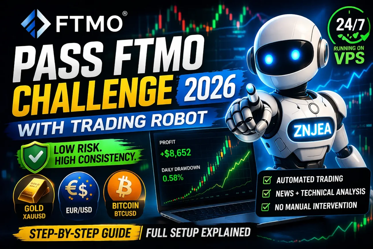 Pass FTMO Challenge Using a Trading Robot